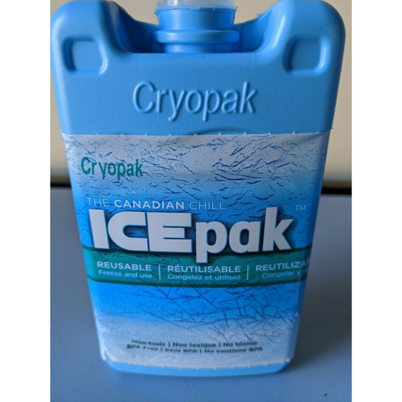 2 X Cryopak Ice Pak Freezer Reusable Cooler Ice Pack For Lunch Box Food Storage - Picture 2 of 4